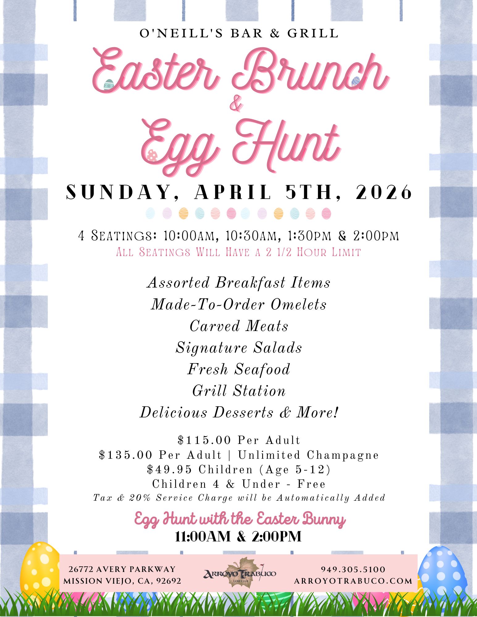 Easter Brunch & Egg Hunt